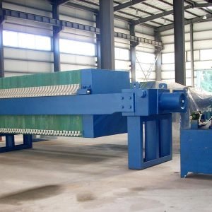 Plate and frame sludge filter press