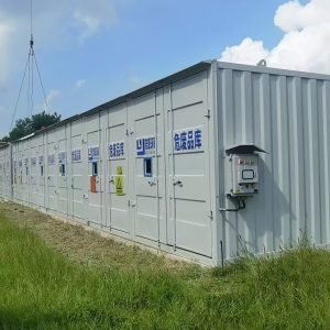 Medical hazardous waste temporary storage room