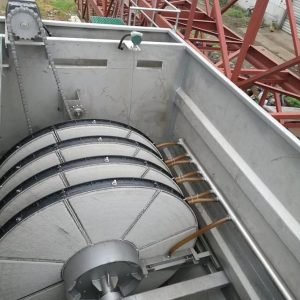 Fiber disc filter