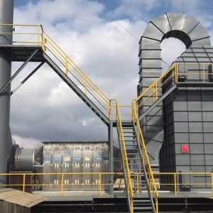 Wet electrostatic dust removal equipment